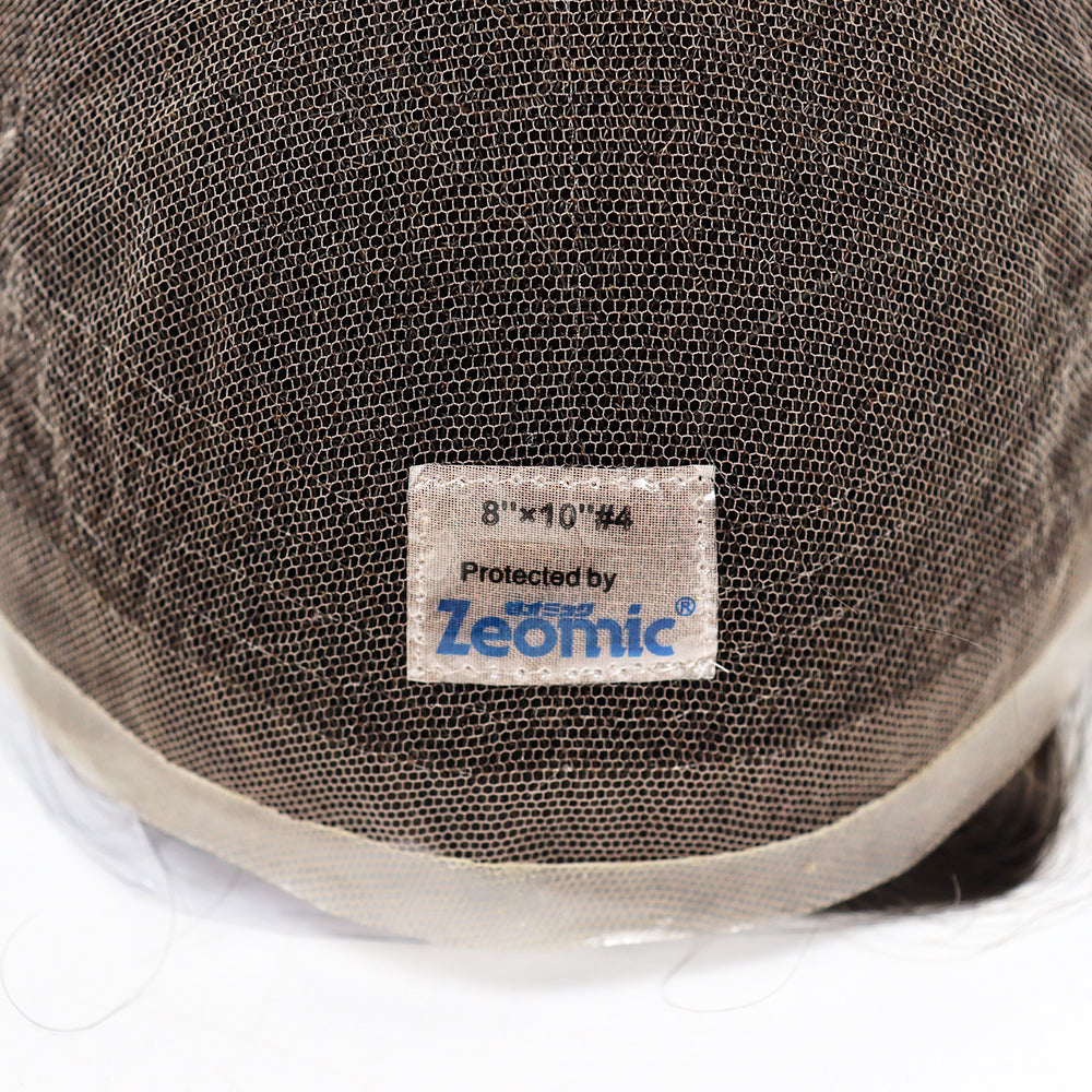 Genuine Hair | Antimicrobial Swiss Lace Series | 100% Density | Zeomic™ Scalp Health Tech | Breathable Full Lace Base