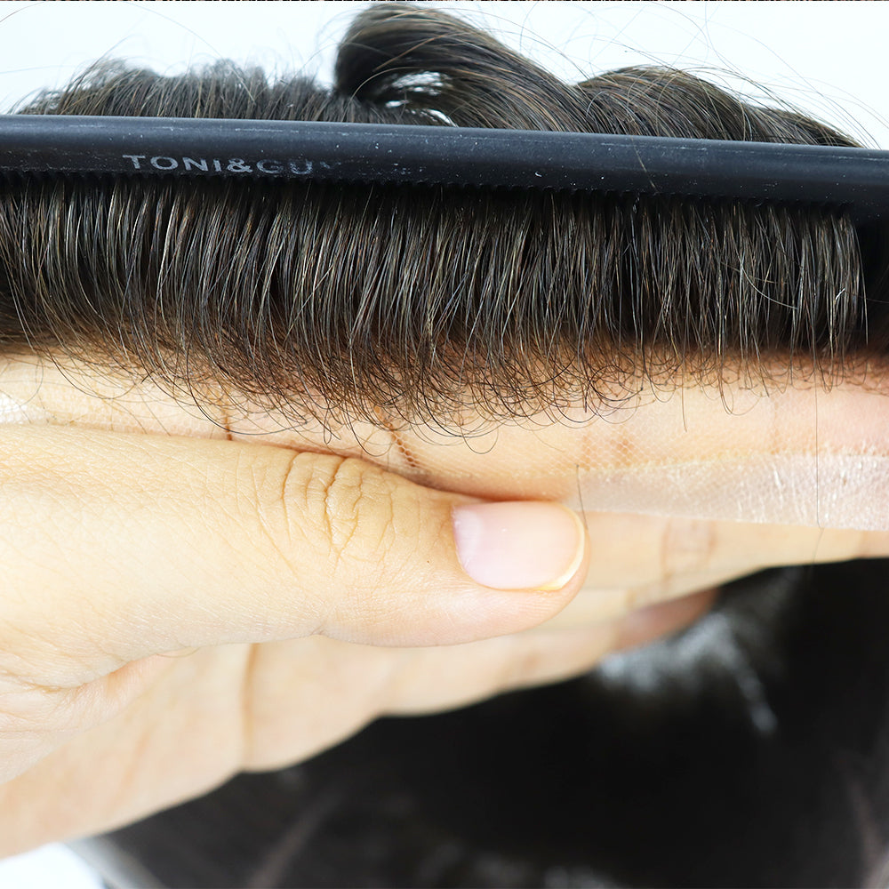 Genuine Hair | Antimicrobial Swiss Lace Series | 100% Density | Zeomic™ Scalp Health Tech | Breathable Full Lace Base