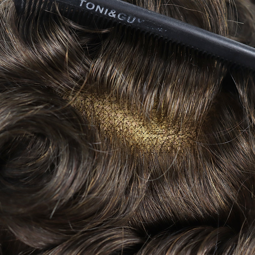 Genuine Hair | Antimicrobial Swiss Lace Series | 100% Density | Zeomic™ Scalp Health Tech | Breathable Full Lace Base