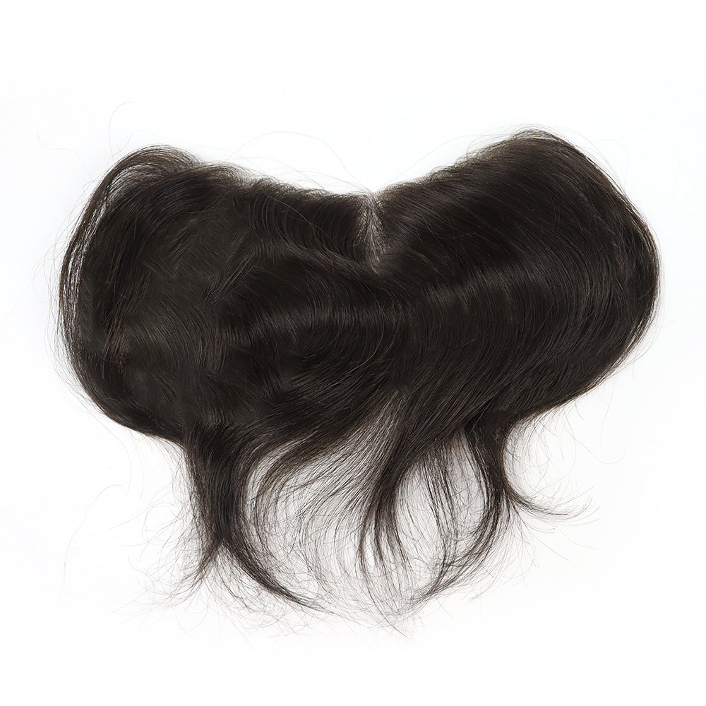 Genuine Hair | Antimicrobial Frontal Skin Hairline | Zeomic™ Scalp Health Tech | Seamless Realism Thin Skin Piece