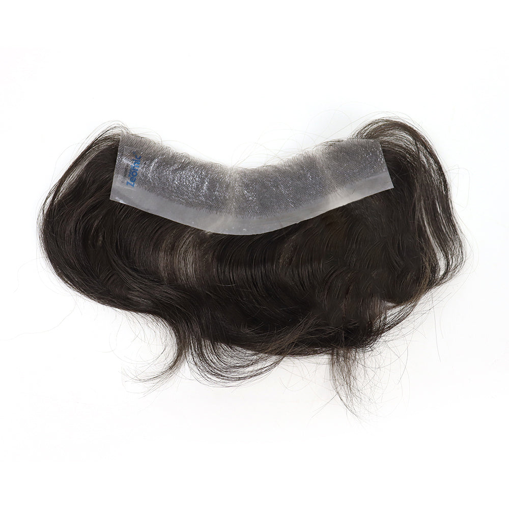 Genuine Hair | Antimicrobial Frontal Skin Hairline | Zeomic™ Scalp Health Tech | Seamless Realism Thin Skin Piece