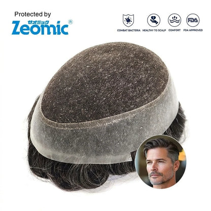 Antimicrobial Australia Toupee with Trust Badges