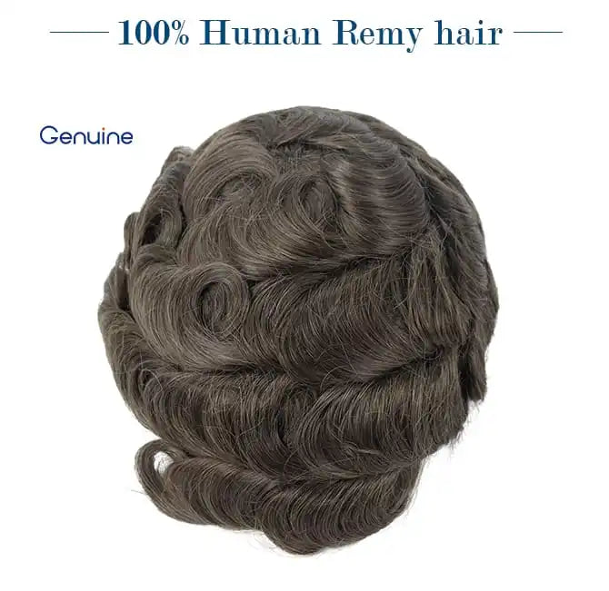 Genuine Hair | Swiss Lace Hair System Men for Toupee Lace Base
